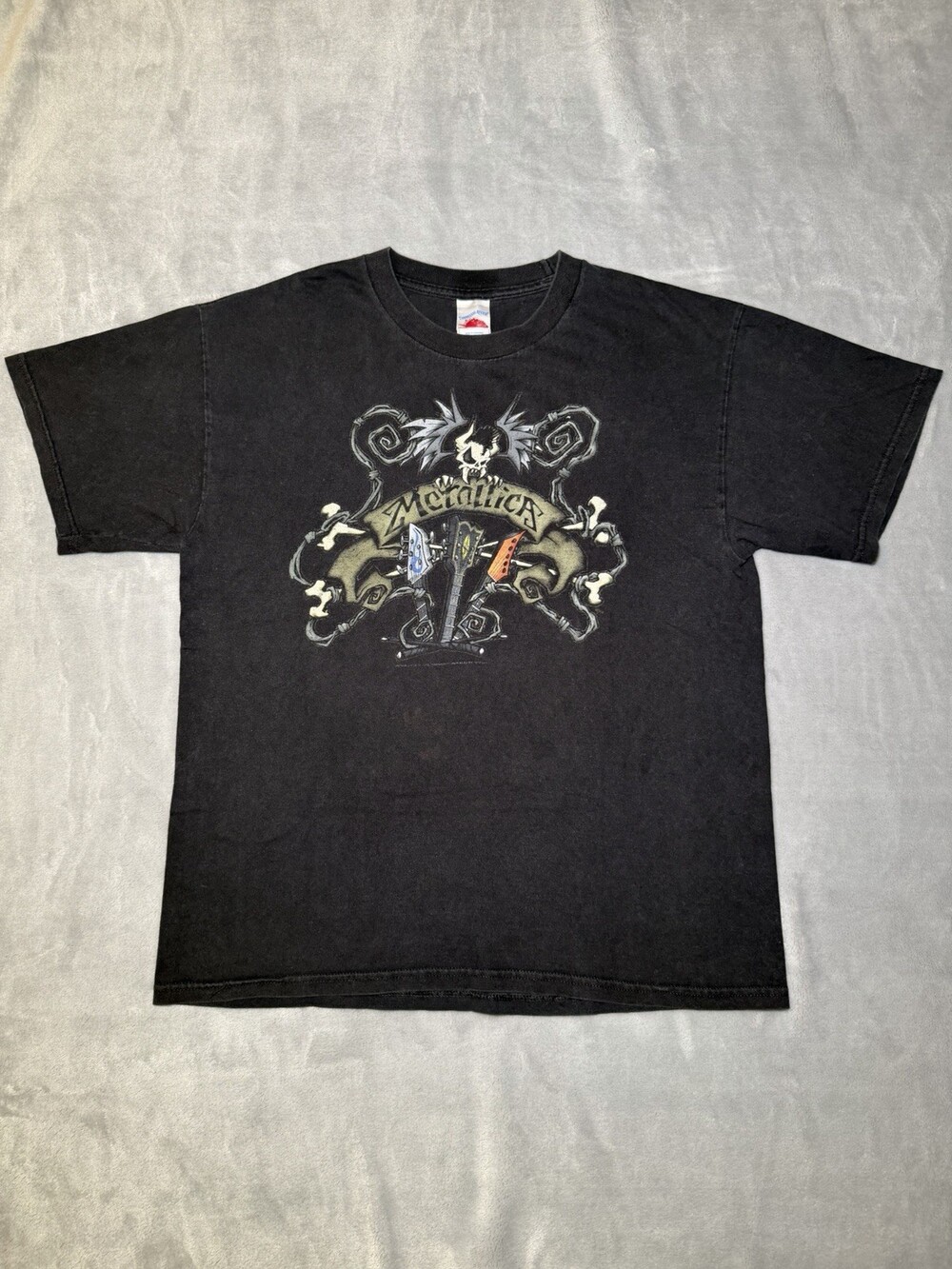 Vintage Metallica Band T-shirt Men’s Large Rock Metal Grunge Punk Festival